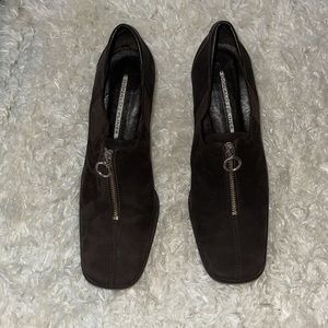 Donald J Pliner Suede Shoe